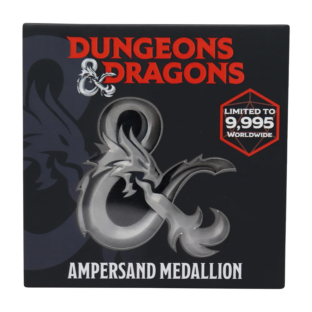 Fanattik Dungeons & Dragons Ampersand Medallion Afbeelding 1