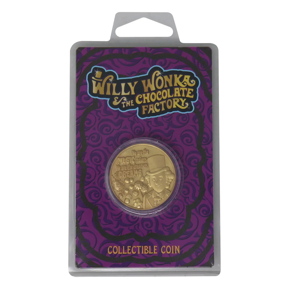 Fanattik Willy Wonka Collectible Coin Afbeelding 1