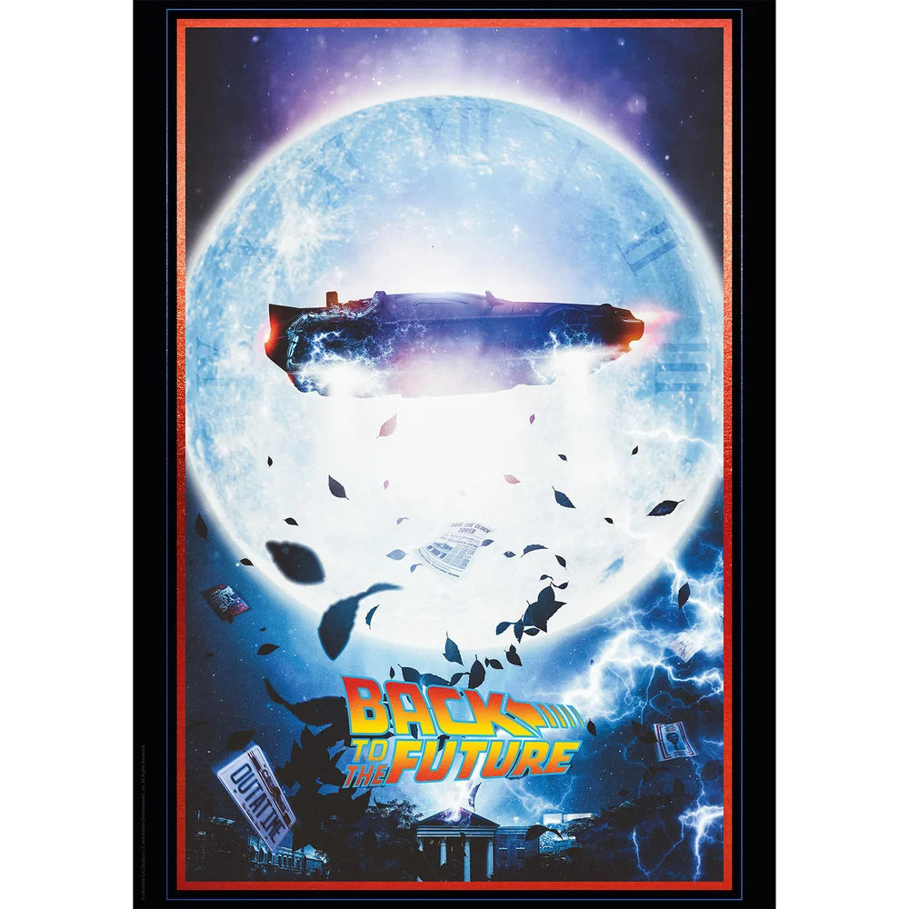 Fanattik Back to the Future Limited Edition Art Print Afbeelding 1
