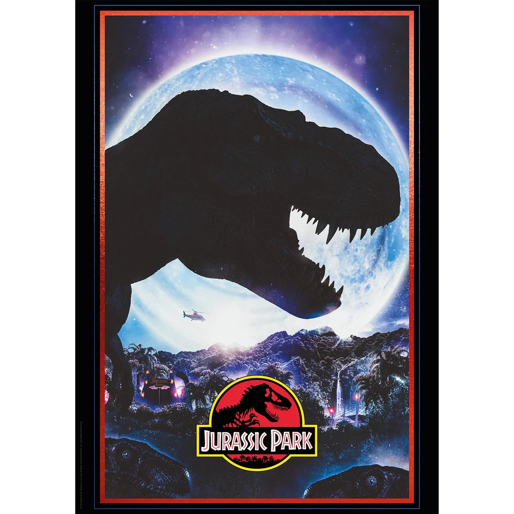 Fanattik Jurassic Park Limited Edition Art Print Afbeelding 1