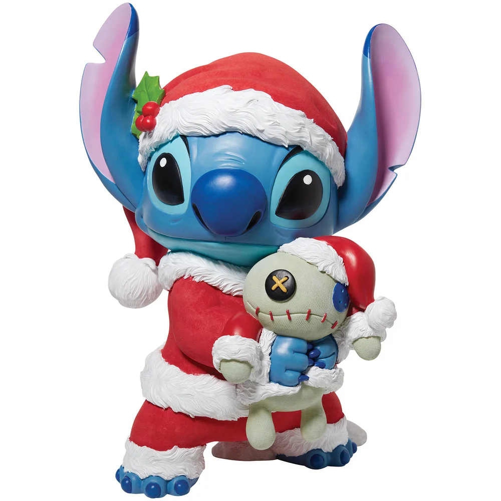 Disney Showcase Collection Stitch Santa Statement Figurine Afbeelding 1