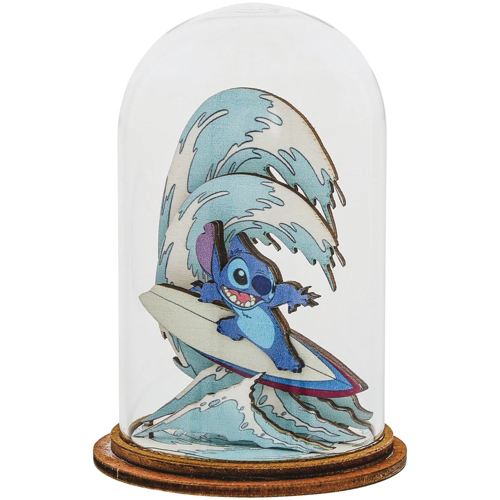Disney Enchanting Collection 'Surf Fun' - Stitch Figurine Afbeelding 1