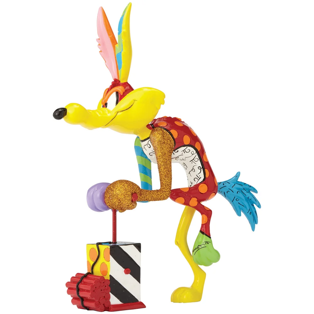 Looney Tunes Britto Wile E. Coyote Figurine Afbeelding 1