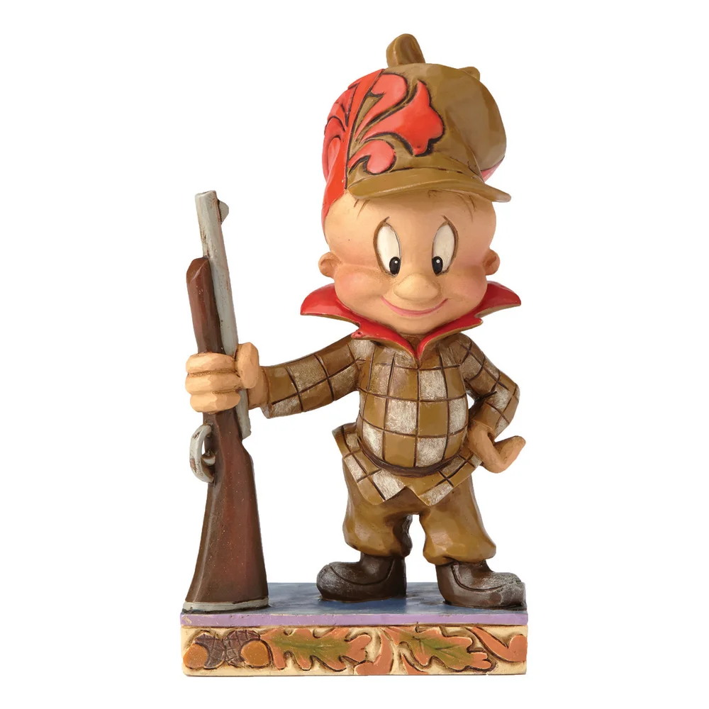 Looney Tunes by Jim Shore 'Happy Hunter' Elmer Fudd Figurine Afbeelding 1