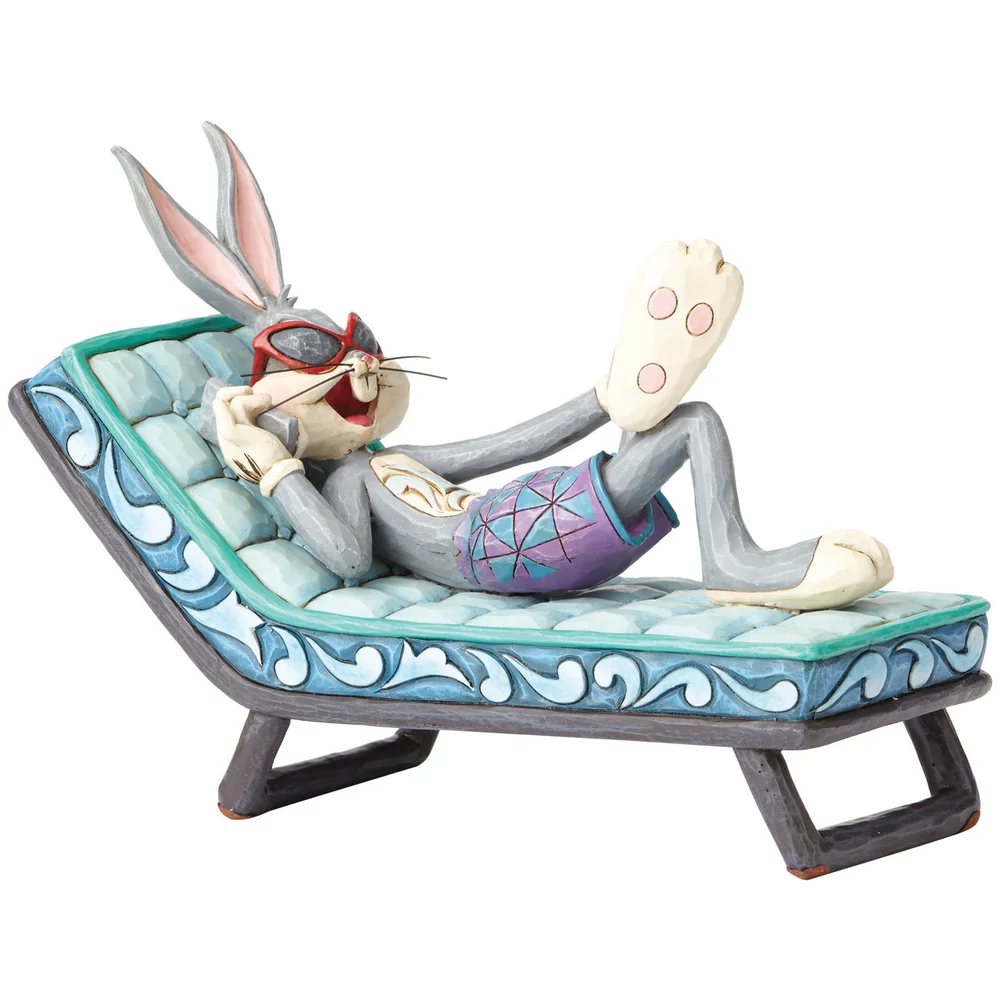 Looney Tunes by Jim Shore 'Hollywood Hare' Bugs Bunny Figurine Afbeelding 1