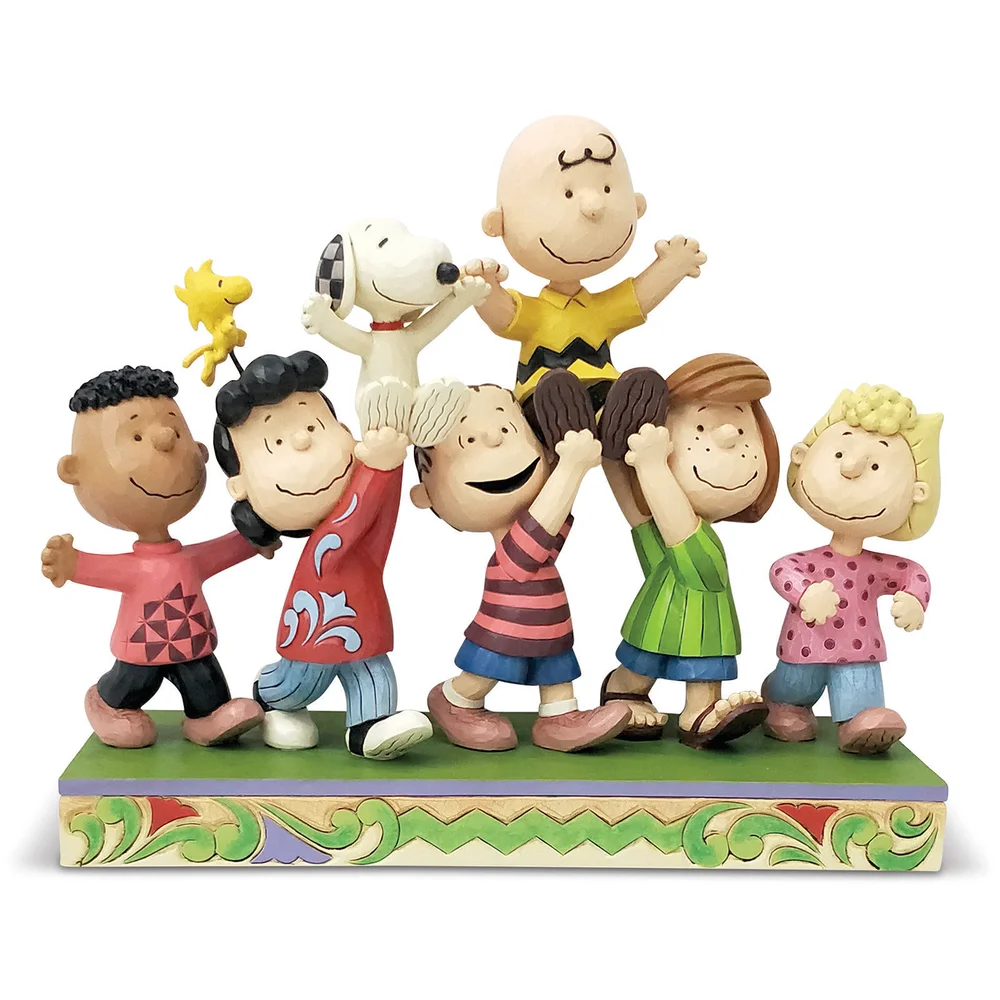 Penuts by Jim Shore Peanuts Gang Celebration Figurine Afbeelding 1