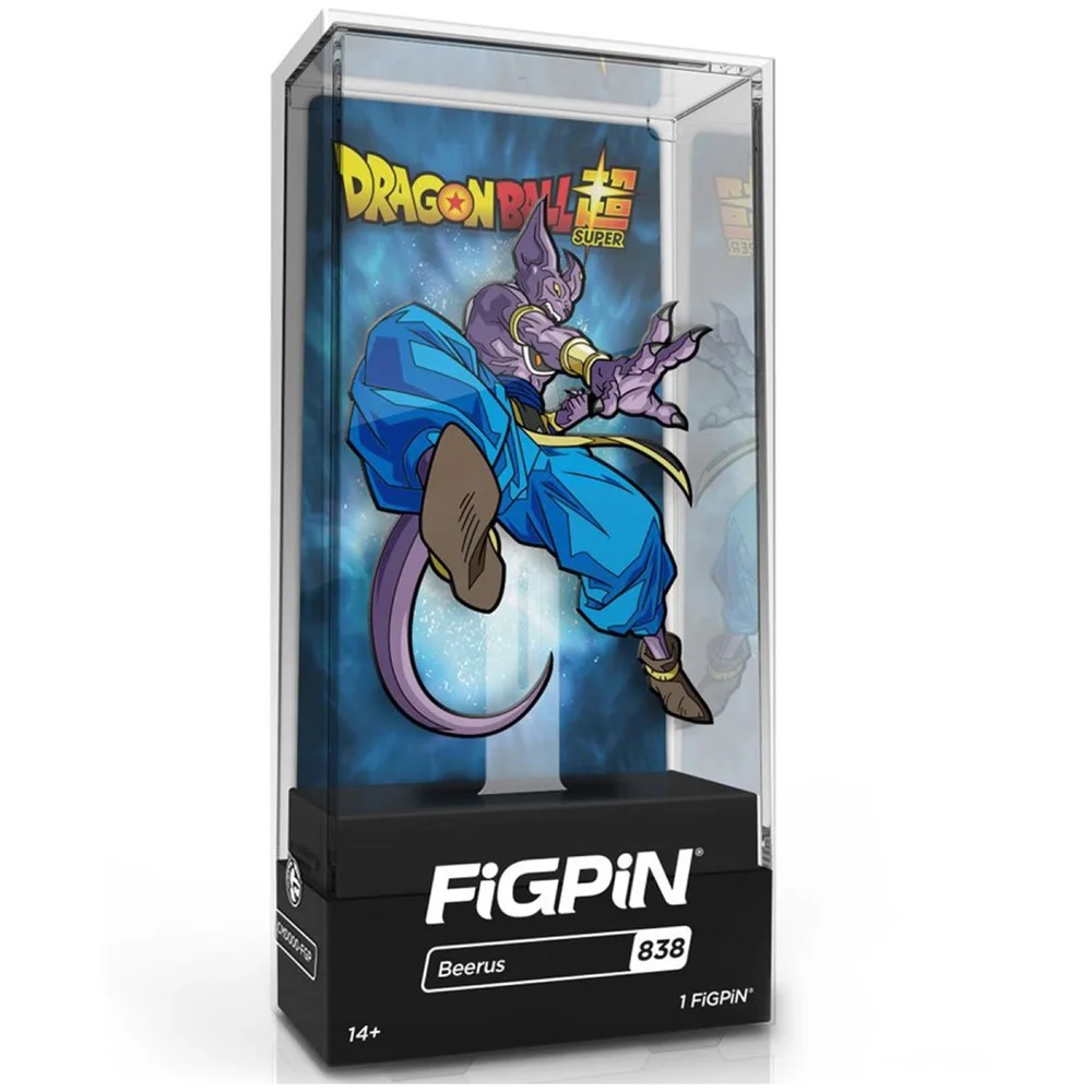 FiGPiN Dragon Ball Super 3" Enamel Pin - Beerus Afbeelding 1