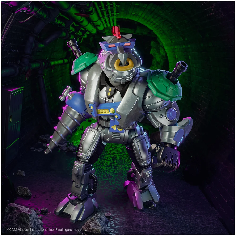 Super7 Teenage Mutant Ninja Turtles Ultimates! Figure - Robotic Bebop Afbeelding 1