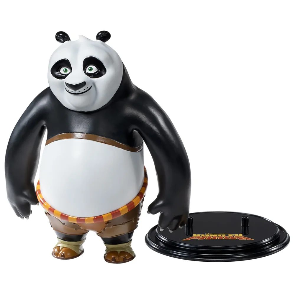 Noble Collection KungFu Panda BendyFig 7 Inch Action Figure Afbeelding 1