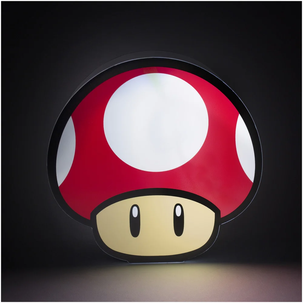Nintendo Super Mario 2D Mushroom Box Light Afbeelding 1