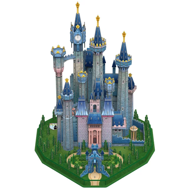 Disney Cinderella Castle Paper Core 3D Puzzle Model