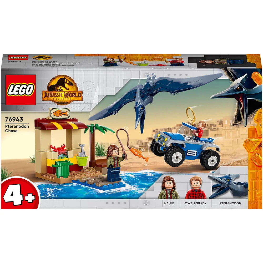 LEGO Jurassic World: Pteranodon Chase Dinosaur Toy Playset (76943) Afbeelding 1
