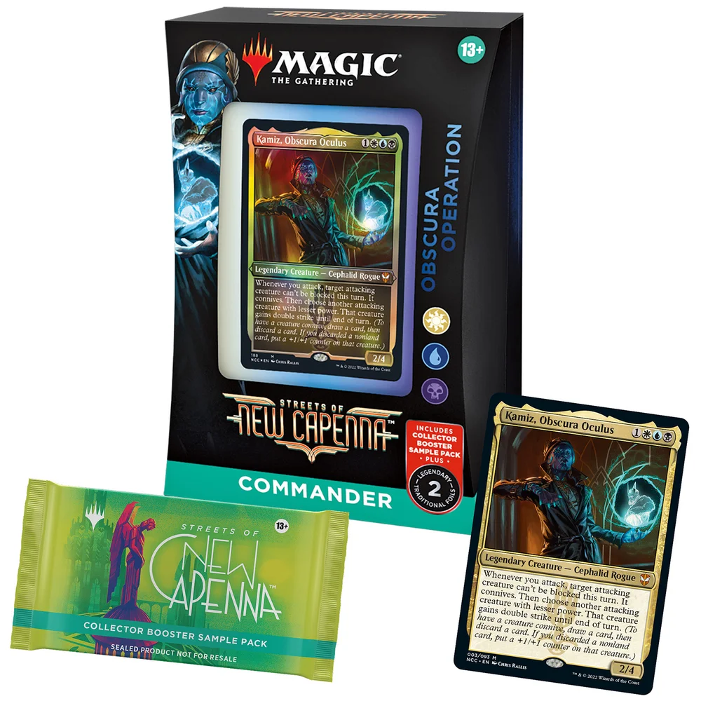 Magic: The Gathering - Streets Of New Capenna Commander Deck - Obscura Operation Afbeelding 1