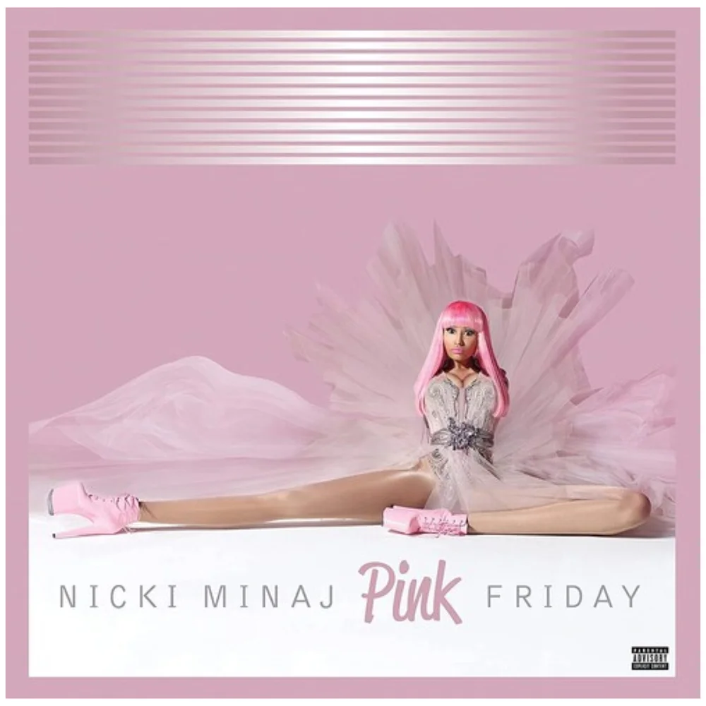 Nicki Minaj - Pink Friday: 10th Anniversary Deluxe Edition Vinyl 3LP (Pink & White Swirl) Afbeelding 1