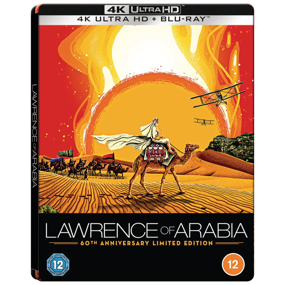 LAWRENCE OF ARABIA 4K ULTRA HD & BLU-RAY STEELBOOK Afbeelding 1