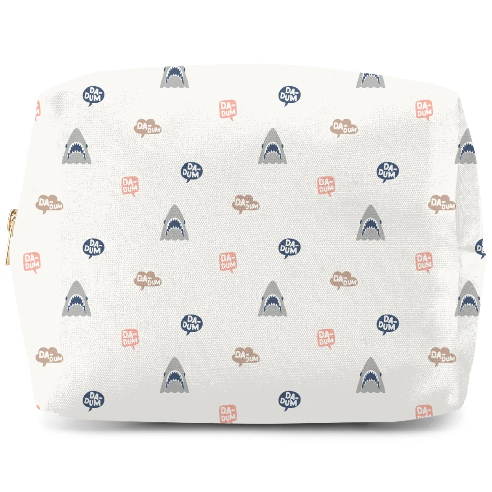 Jaws Mini Shark Pattern Makeup Bag Afbeelding 1