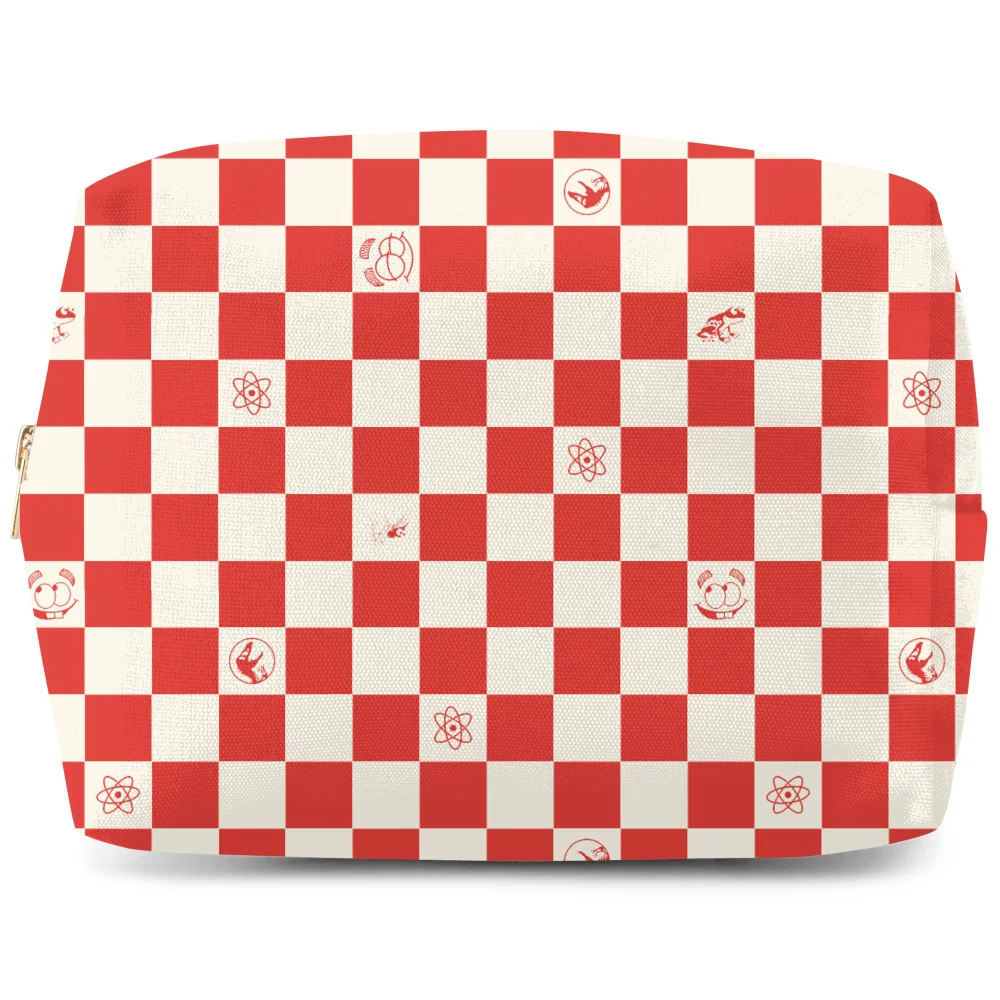 Jurassic Park Mr DNA Checker Board Makeup Bag Afbeelding 1