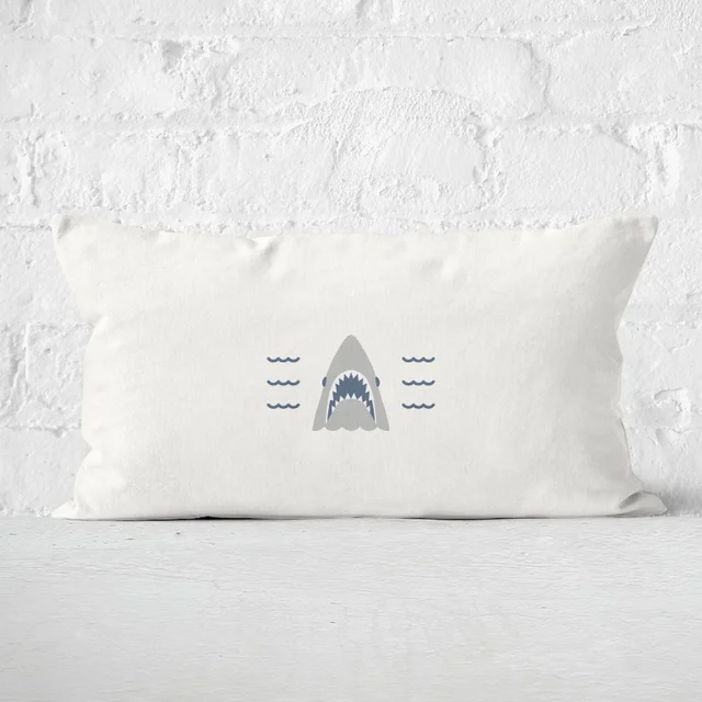 Jaws Mini Shark Rectangular Cushion