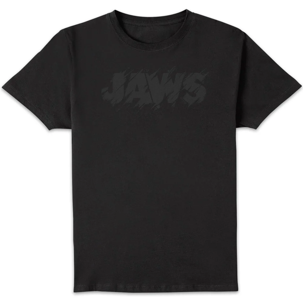 Jaws Monochrome Men's T-Shirt - Black - S Afbeelding 1