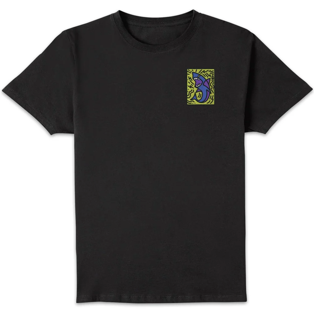 Jaws Doodle Icon Men's T-Shirt - Black - S Afbeelding 1