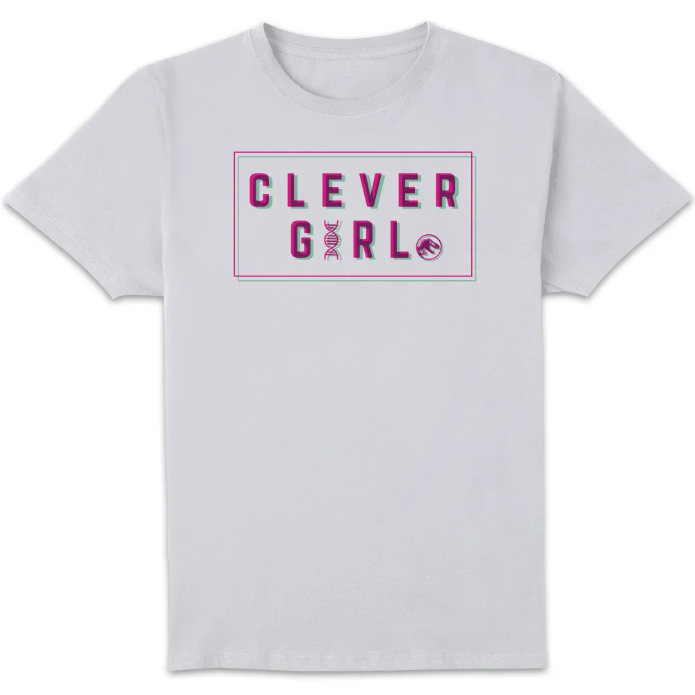 Jurassic Park Clever Girl Men's T-Shirt - White - S Afbeelding 1