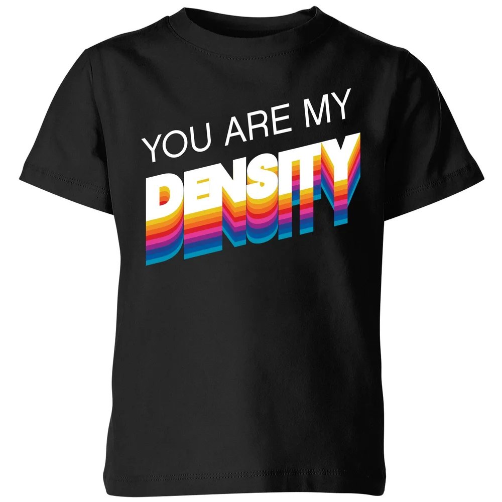 Back To The Future You Are My Density Kids' T-Shirt - Black - 98/104 (3-4 jaar) Afbeelding 1
