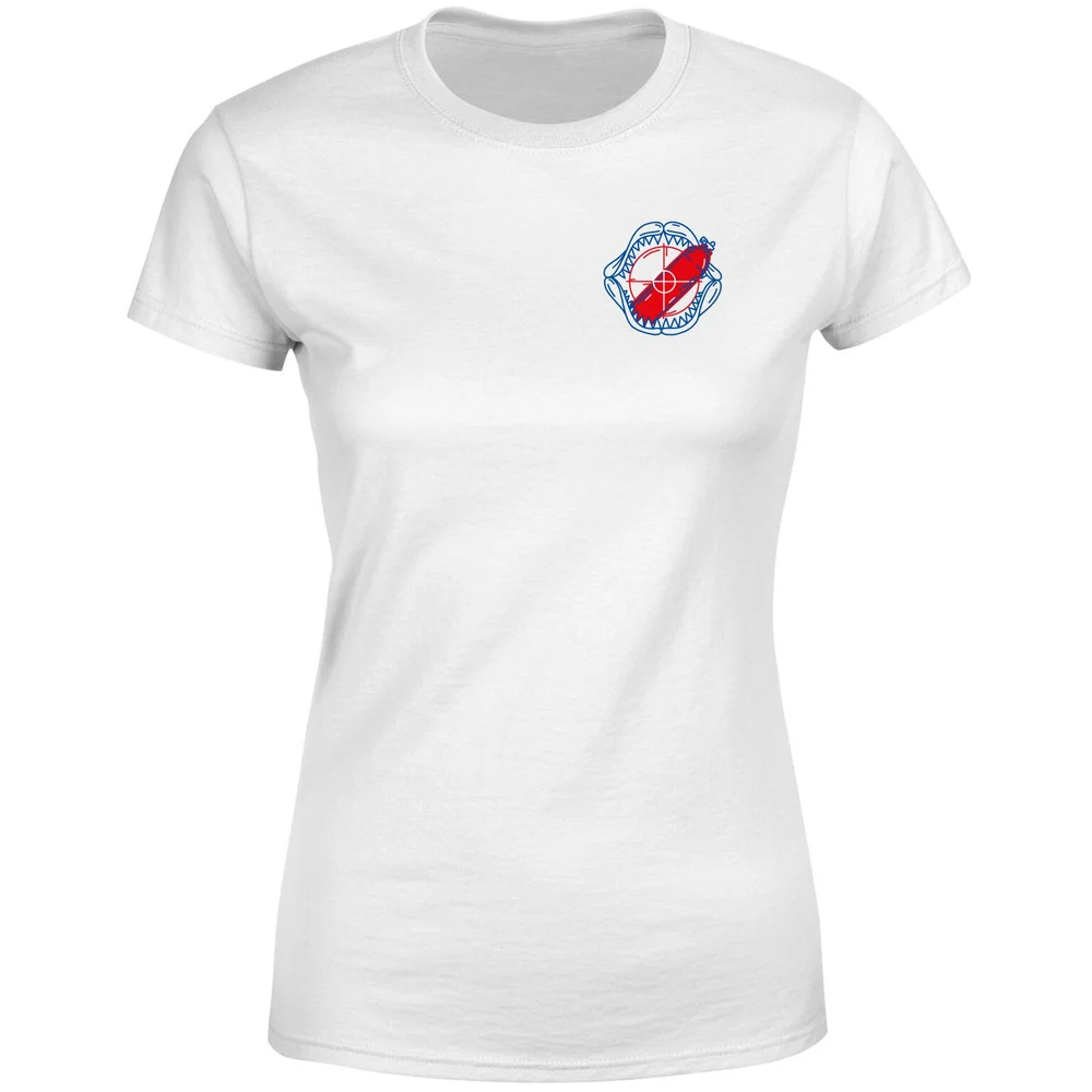 Jaws Smile Women's T-Shirt - White - XS Afbeelding 1