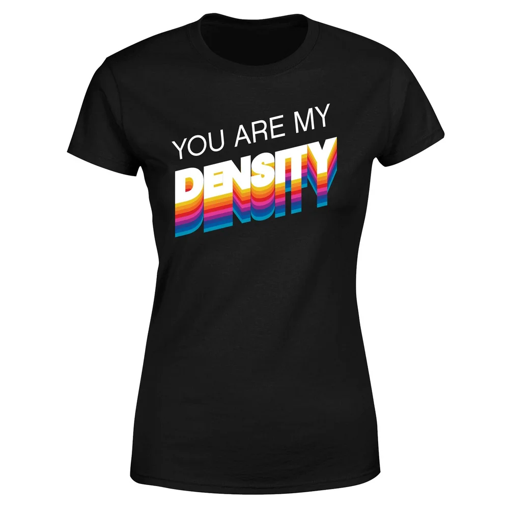 Back To The Future You Are My Density Women's T-Shirt - Black - XS Afbeelding 1