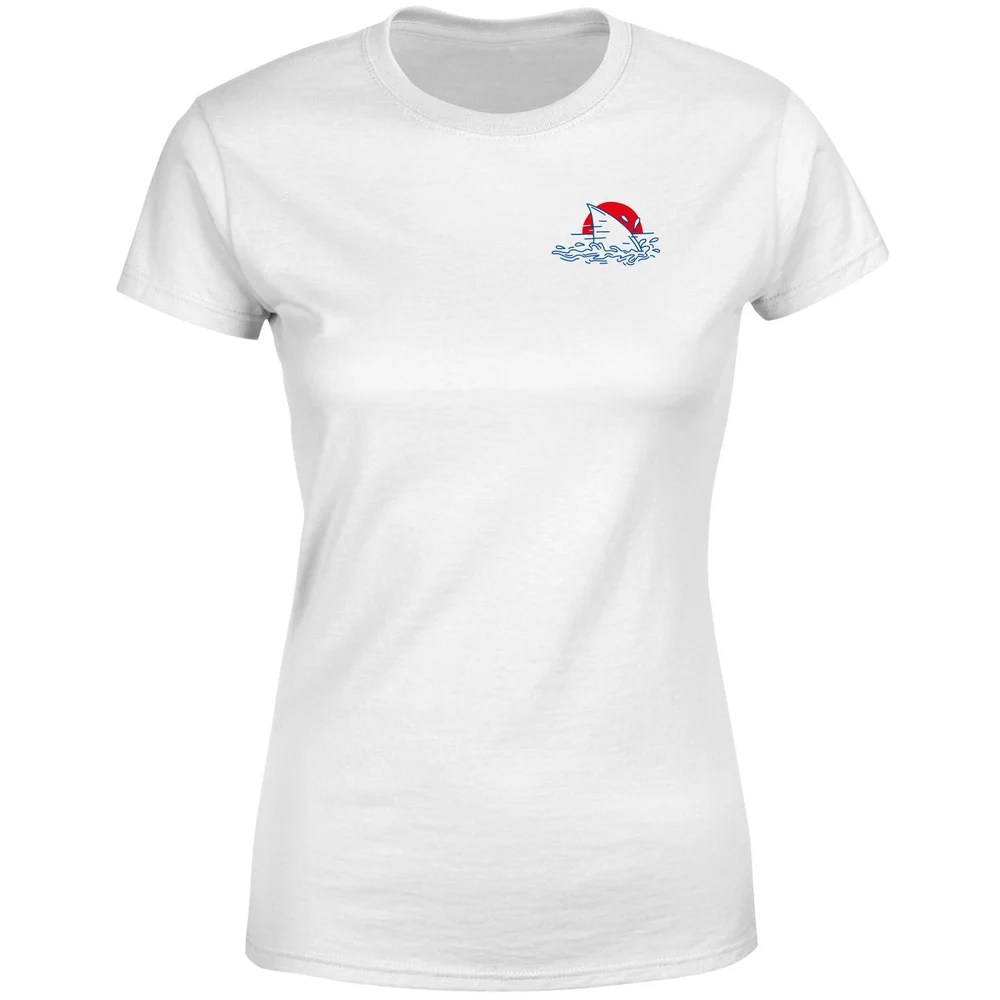 Jaws Bite Me Women's T-Shirt - White - XS Afbeelding 1
