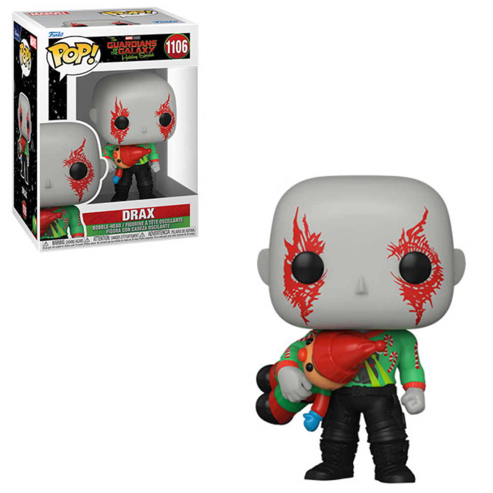 Marvel Guardians of the Galaxy Holiday Drax Funko Pop! Vinyl Afbeelding 1