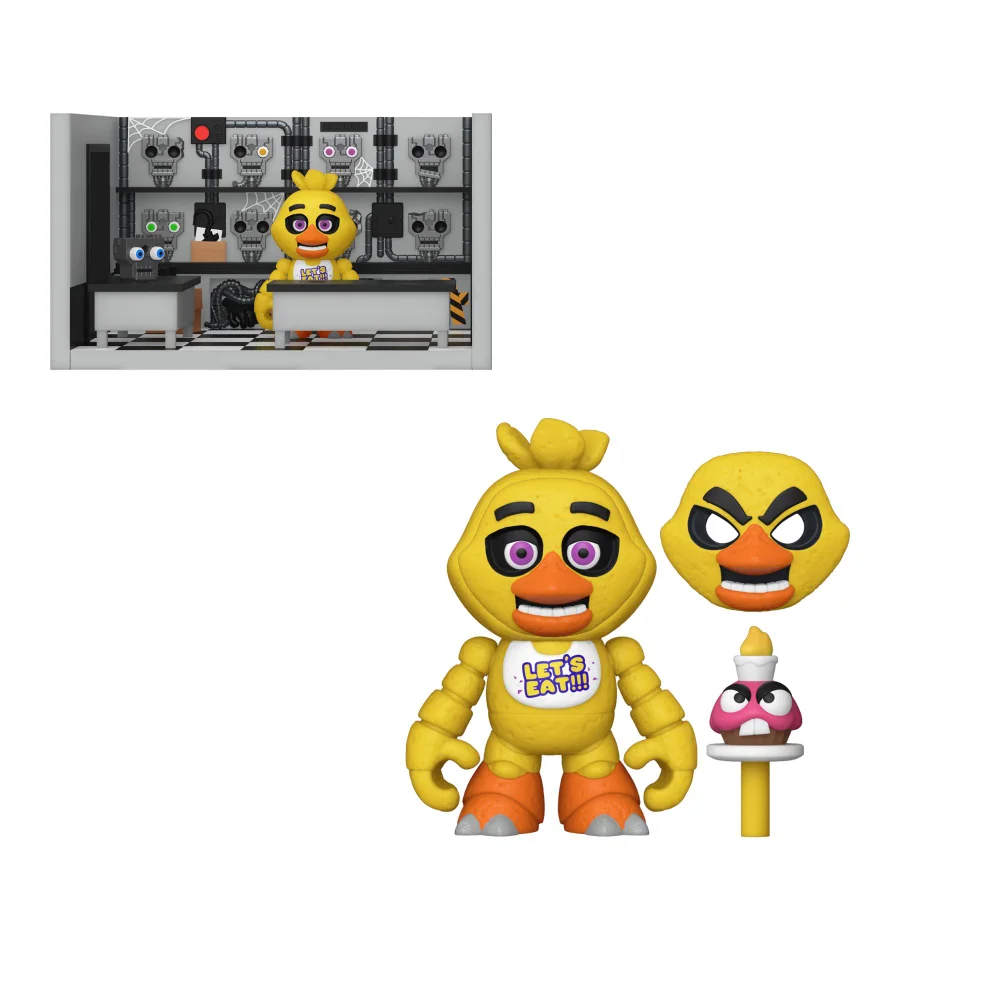 Five Nights at Freddy's Snap Playset with Chica Afbeelding 1