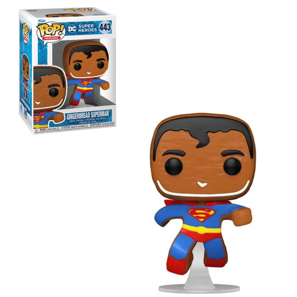 DC Comics Gingerbread Superman Funko Pop! Vinyl Afbeelding 1