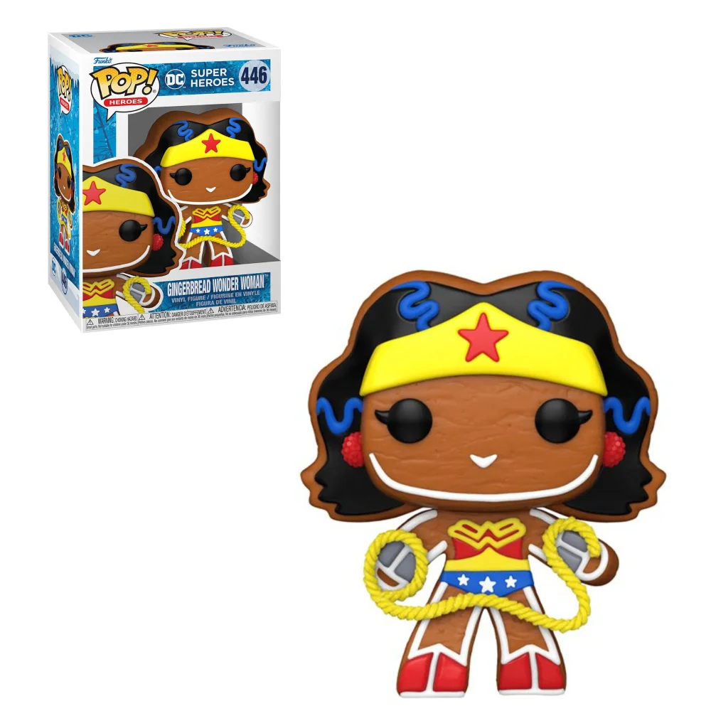 DC Comics Gingerbread Wonder Woman Funko Pop! Vinyl Afbeelding 1