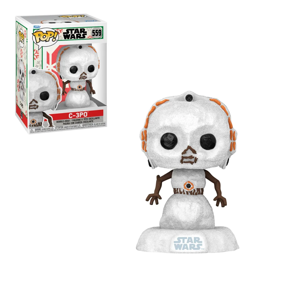 Star Wars Snowman C-3PO Funko Pop! Vinyl Afbeelding 1