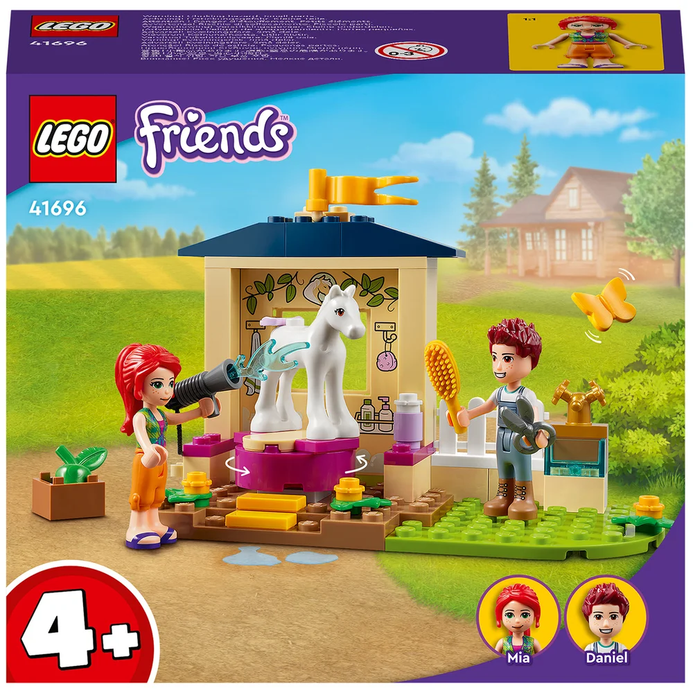 LEGO Friends: Pony-Washing Stable Horse Toy 4+ Set (41696) Afbeelding 1