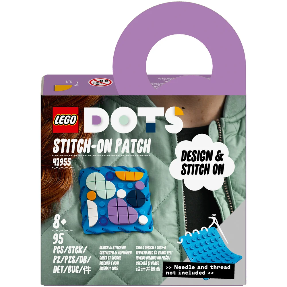 LEGO DOTS: Stitch-on Patch Badge Arts and Crafts Set (41955) Afbeelding 1