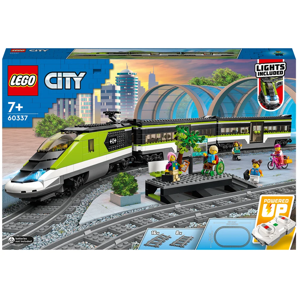 LEGO City: Express Passenger Train Toy RC Lights Set (60337) Afbeelding 1