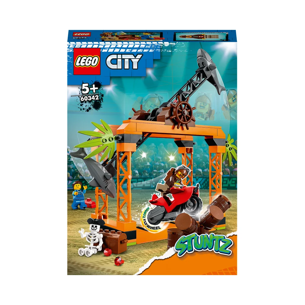LEGO City: Stuntz The Shark Attack Stunt Challenge Set (60342) Afbeelding 1