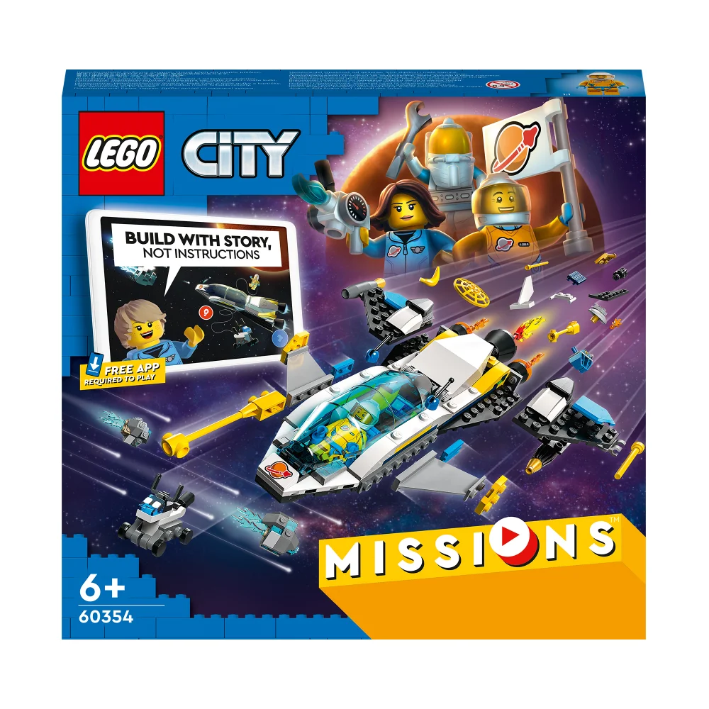 LEGO City: Mars Spacecraft Exploration Missions App Set (60354) Afbeelding 1