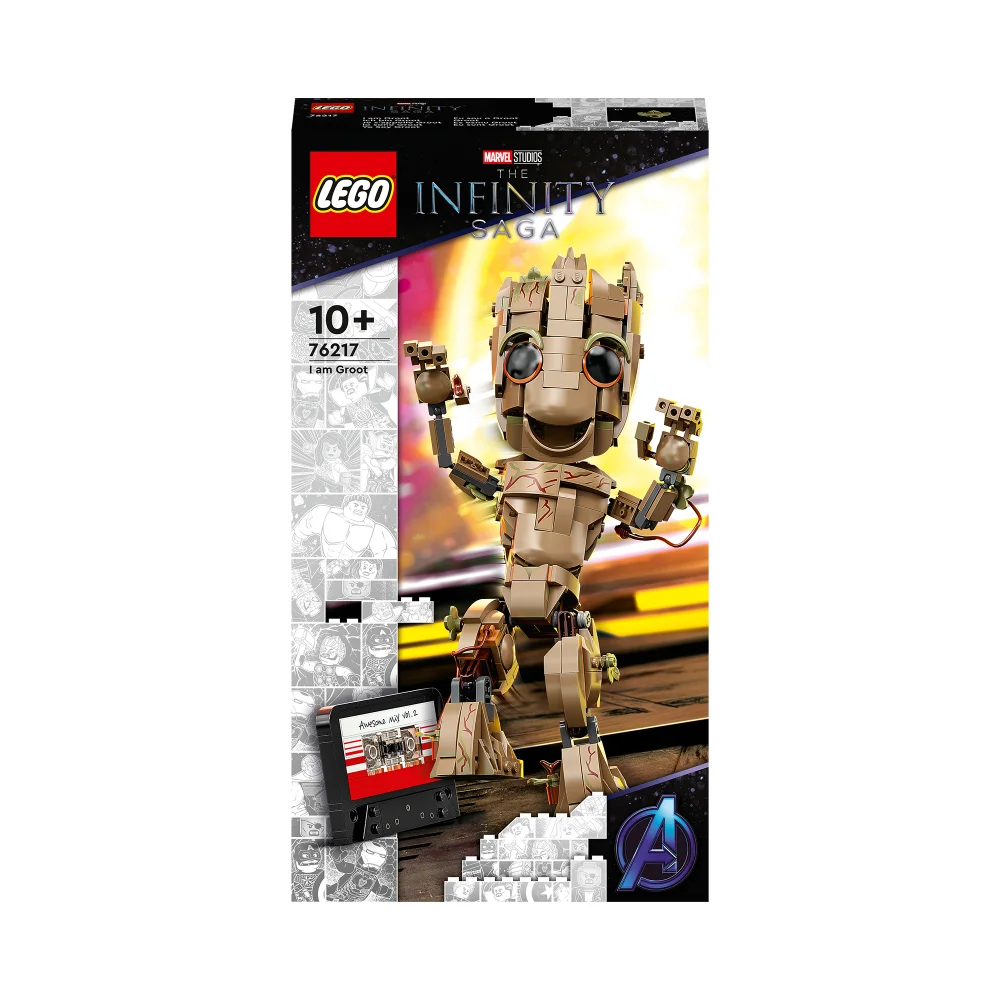 LEGO Marvel I am Groot Set, Baby Groot Buildable Toy (76217) Afbeelding 1