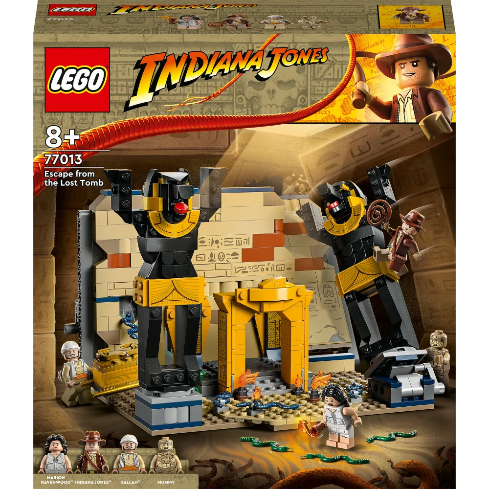 LEGO Indiana Jones Escape from the Lost Tomb Model Set (77013) Afbeelding 1