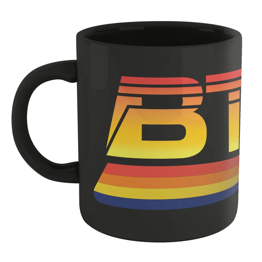 Back To The Future BTTF Retro Mug - Black Afbeelding 1