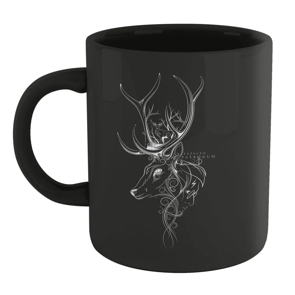 Harry Potter Patronus Mug - Black Afbeelding 1