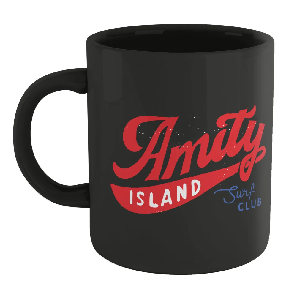 Jaws Amity Surf Club Mug - Black Afbeelding 1