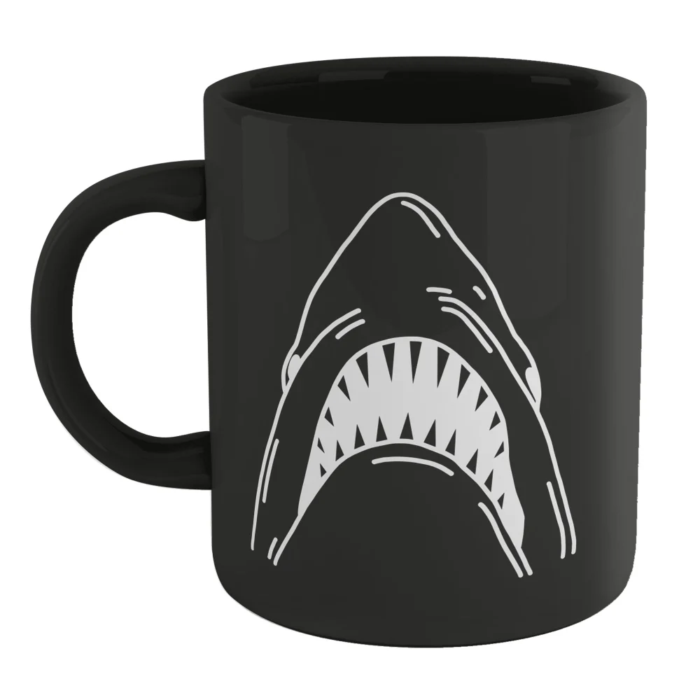 Jaws Bite Me Mug - Black Afbeelding 1