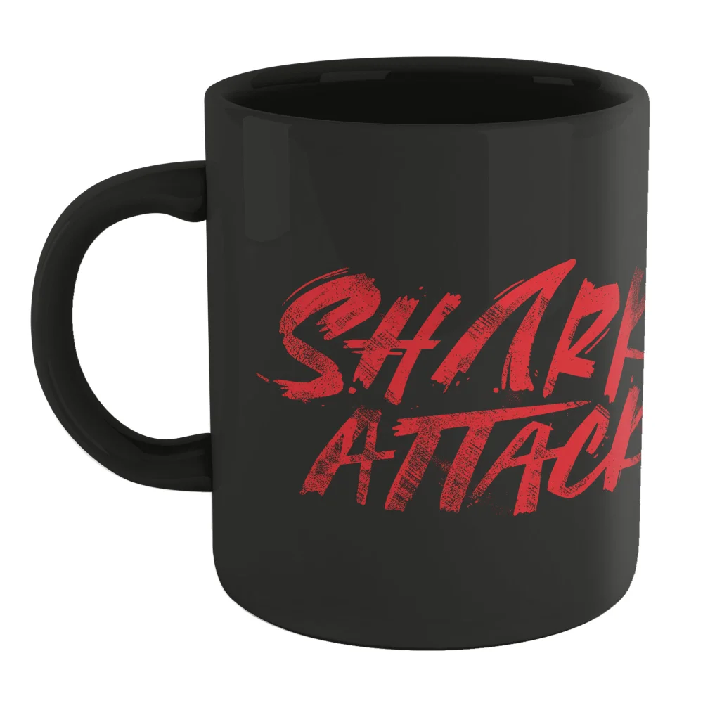 Jaws Shark Attack Mug - Black Afbeelding 1