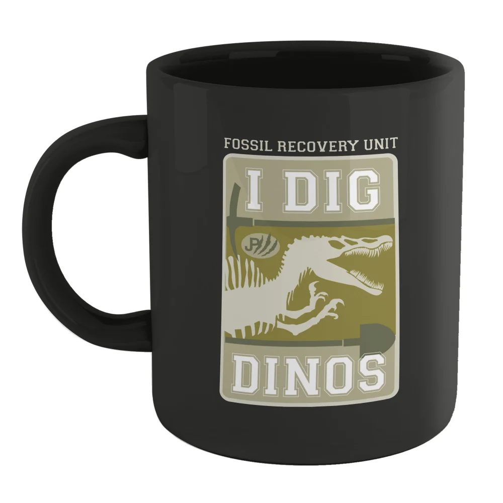 Jurassic Park Fossil Recovery Unit Mug - Black Afbeelding 1