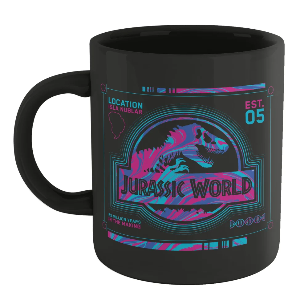 Jurassic Park Jurassic DNA Mug - Black Afbeelding 1