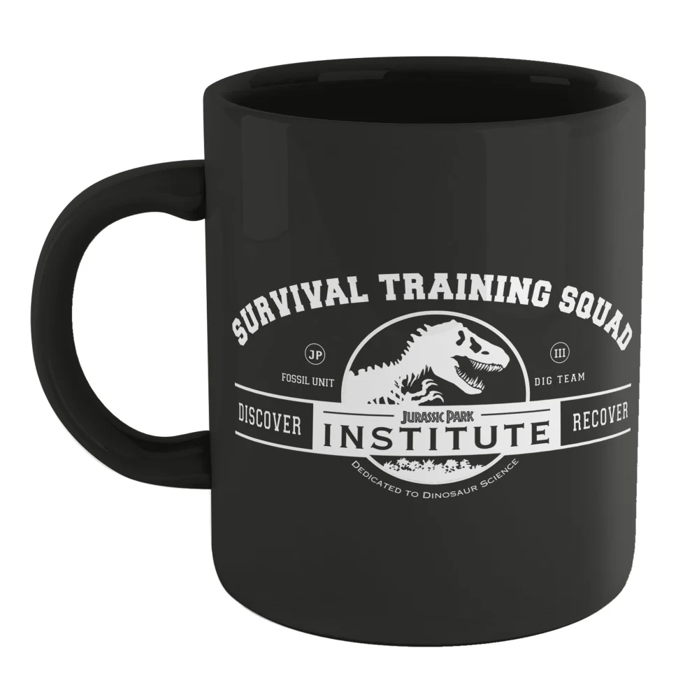 Jurassic Park Survival Training Squad Mug - Black Afbeelding 1