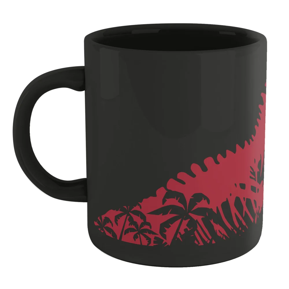 Jurassic Park T-Rex Skeleton Mug - Black Afbeelding 1